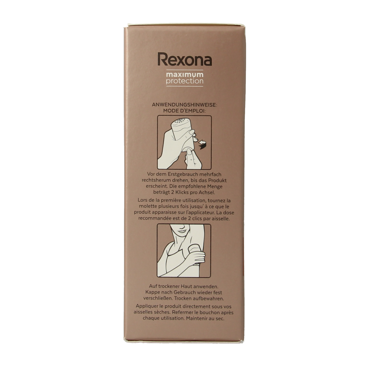 Rexona Deodorant stick woman max prot clean scent 45.00 Milliliter