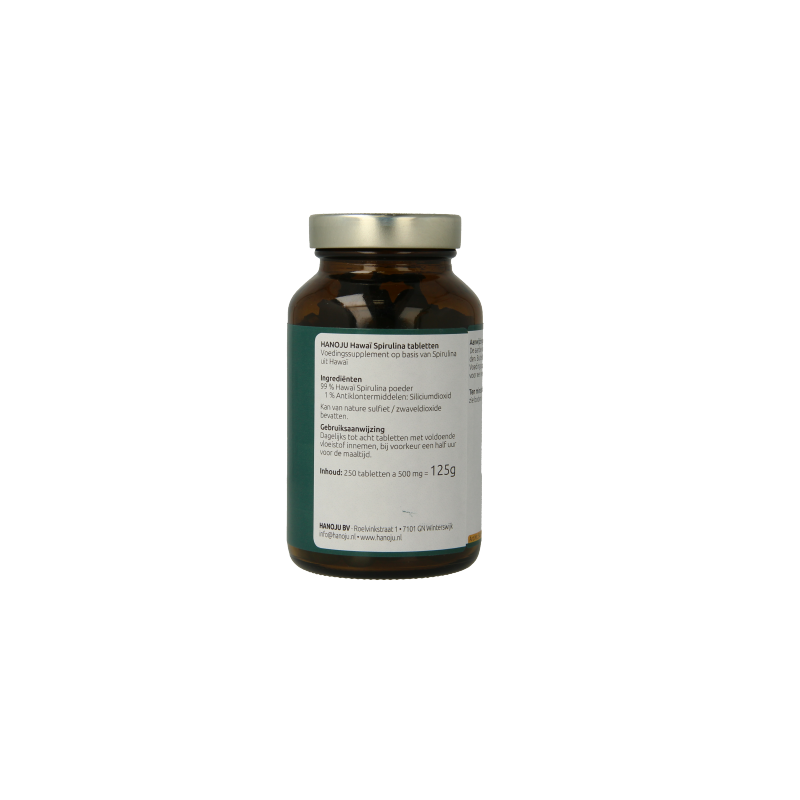 Hanoju Spirulina Hawaiiaans 250 Tabletten