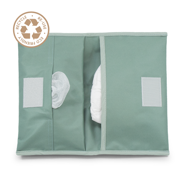 KipKep Napper luier-etui pale green/groen 1 Stuks