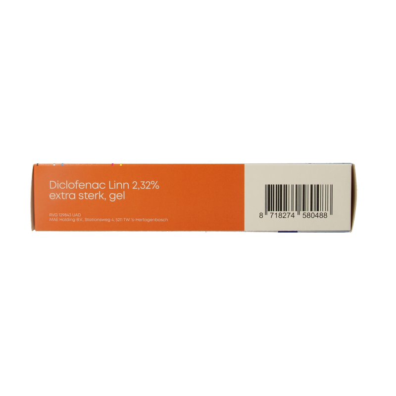 Linn Diclofenac gel 2,32% extra sterk 100 Gram