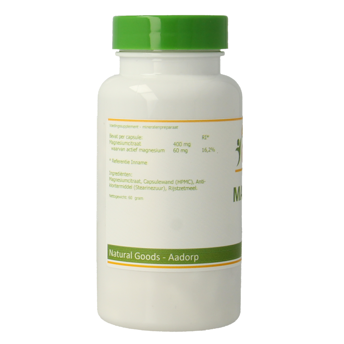 Elvitum Magnesium citraat 90.00 Vegetarische capsules