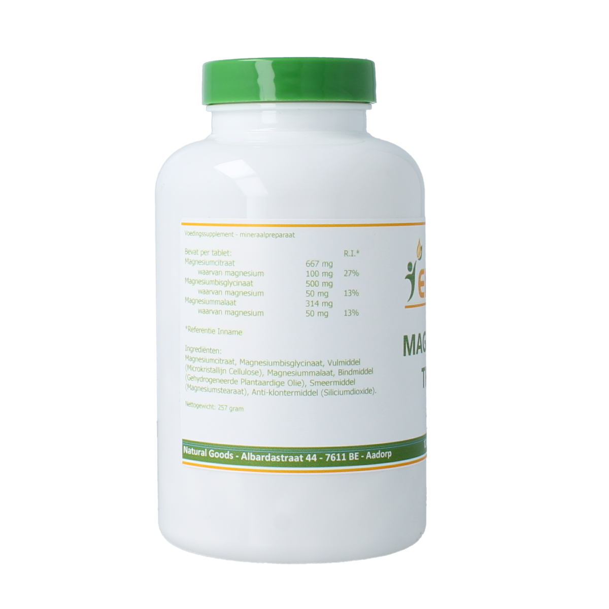 Elvitum Magnesium triple 200mg 120.00 Tabletten