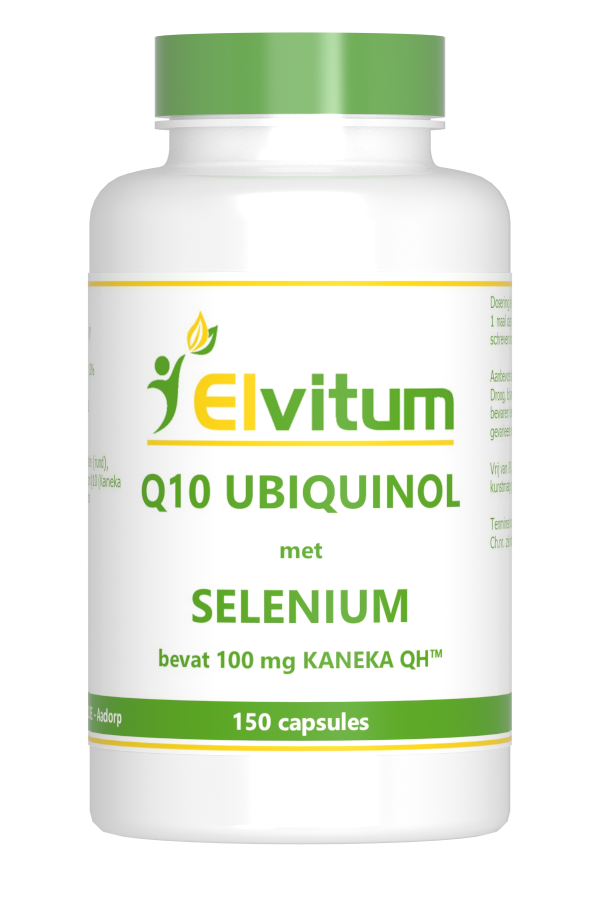 Elvitum Co-Q10 ubiquinol met selenium 150.00 Capsules