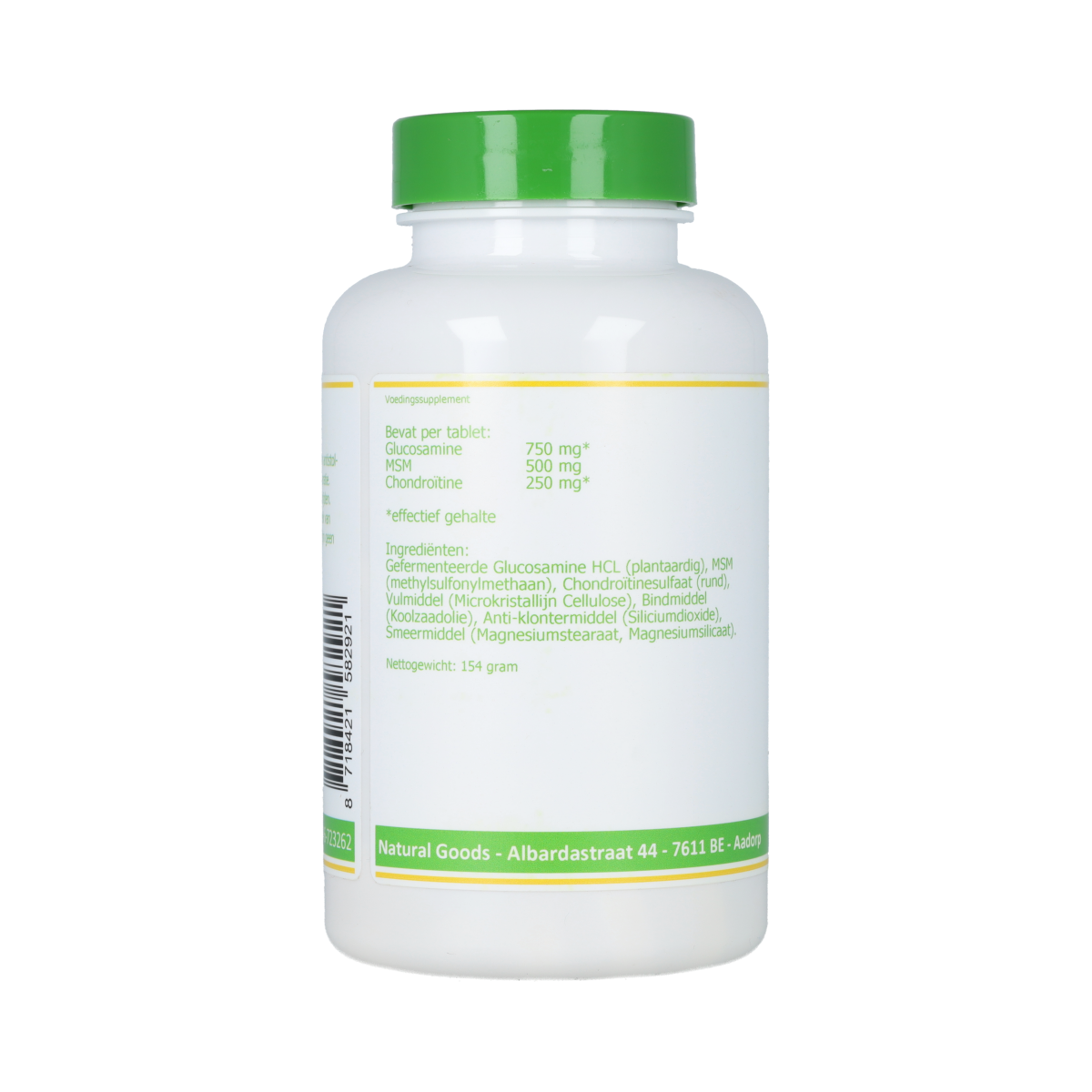 Elvitum Glucosamine MSM Chondroïtine 80.00 Tabletten
