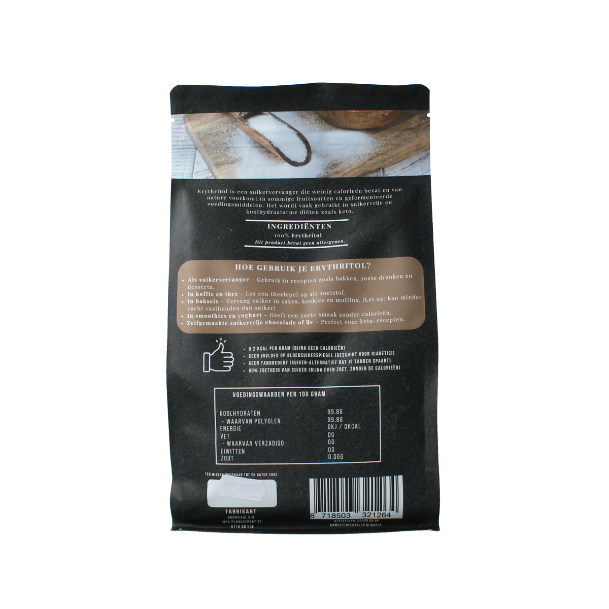Bountiful Erythritol 1000.00 Gram