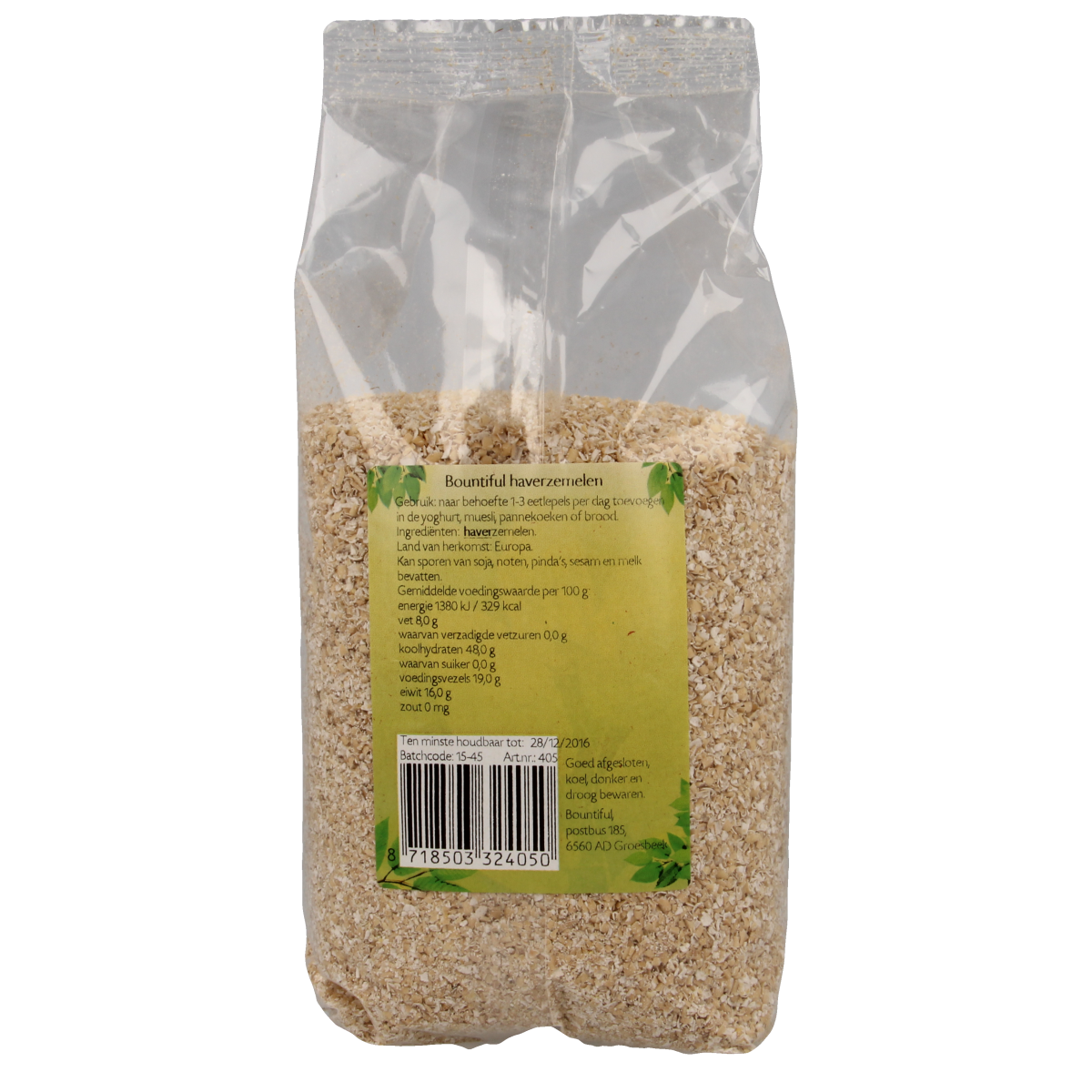 Bountiful Haverzemelen 500.00 Gram