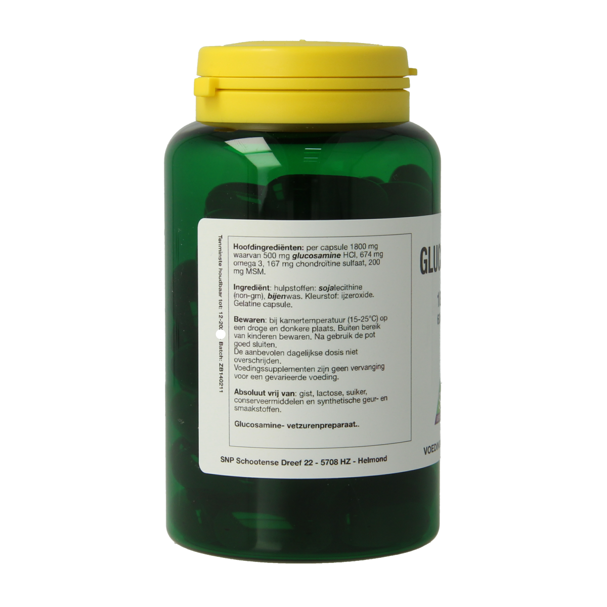 SNP Glucosamine 1800 mg 60.00 Capsules