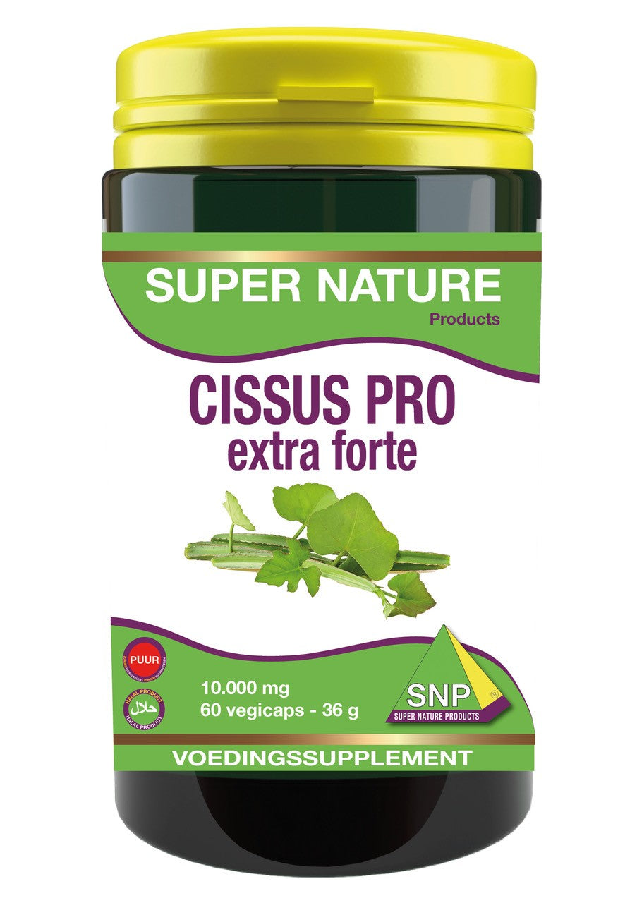 SNP Cissus pro 10.000mg puur 60.00 Vegetarische capsules