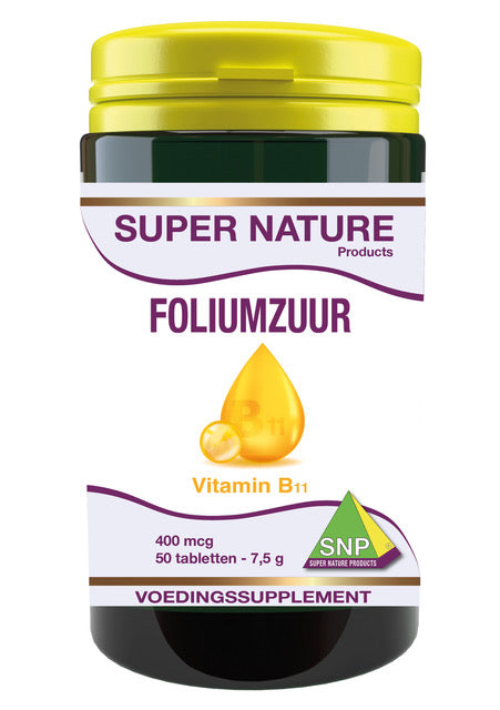 SNP Foliumzuur 400 mcg 50.00 Tabletten