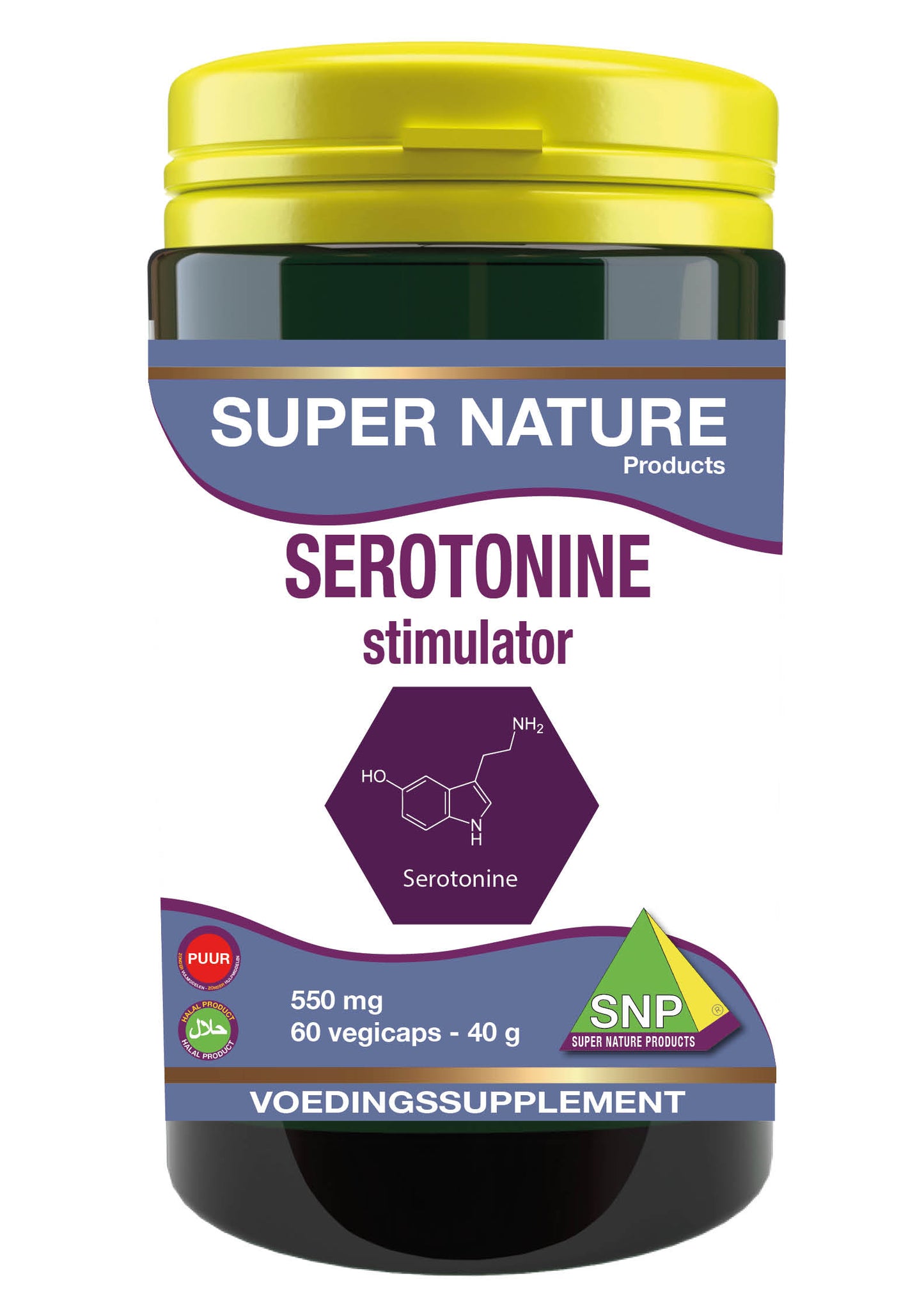 SNP Serotonine stimulator puur 60.00 Vegetarische capsules