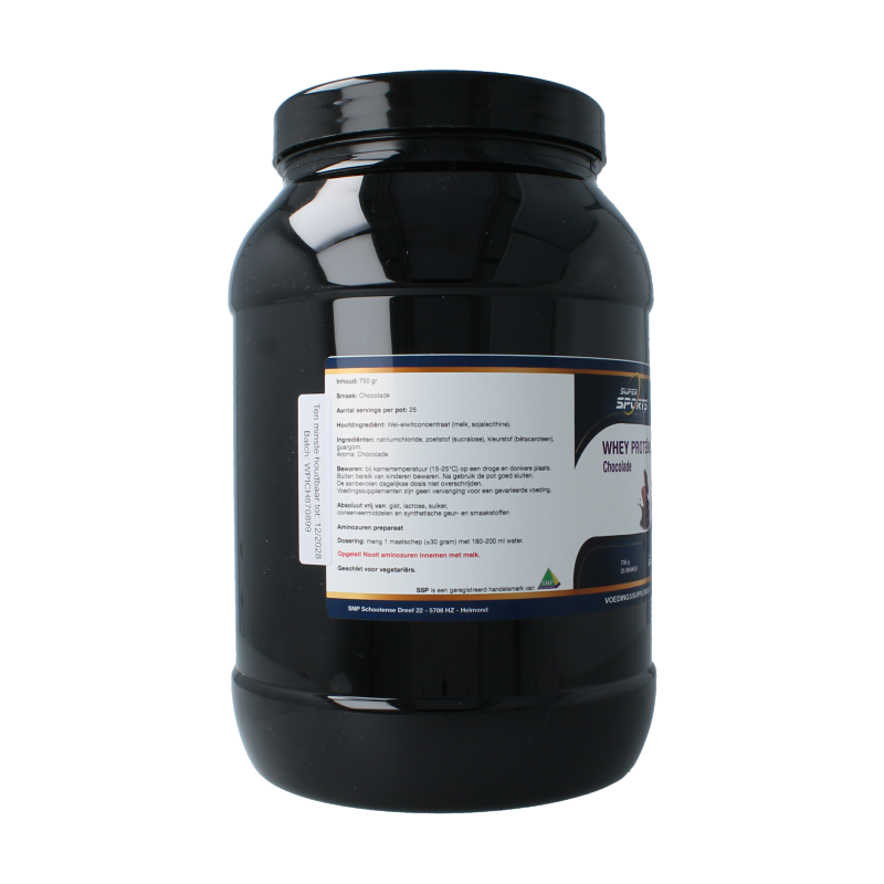 Nutritex Whey proteine chocolade 750.00 Gram