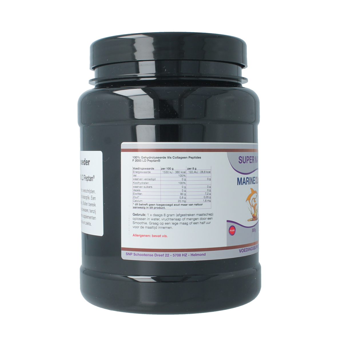 SNP Marine collageen peptan puur 500.00 Gram