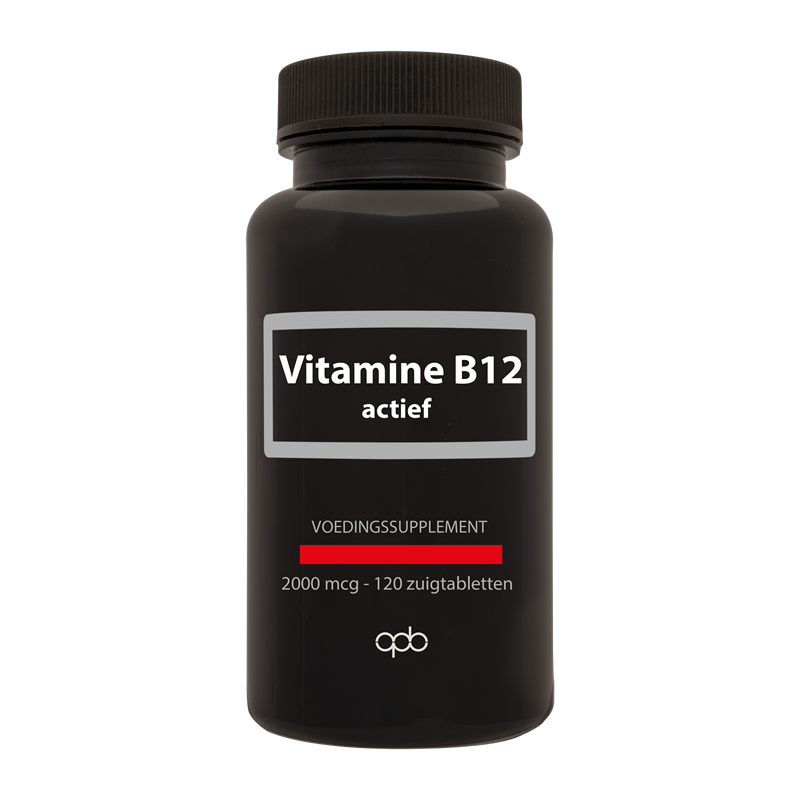 APB Holland Vitamine B12 actief 2000mcg 120.00 Zuigtabletten