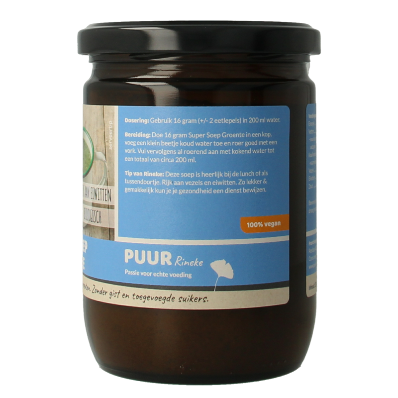 Puur Rineke Super soep groente bio 224 Gram