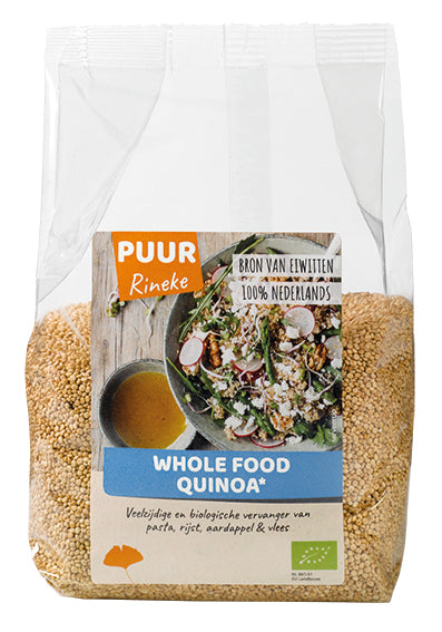 Puur Rineke Whole food quinoa bio 500.00 Gram