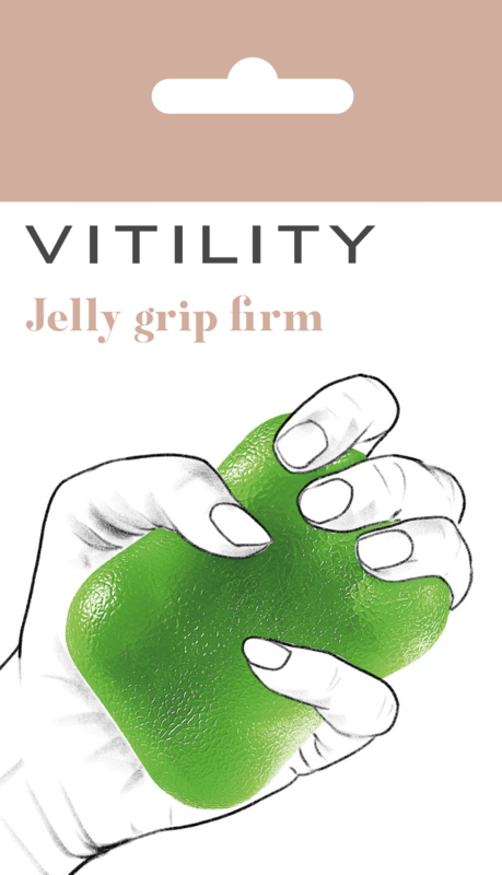 Vitility Handtherpaie jelly grip stevig 1.00 Stuks
