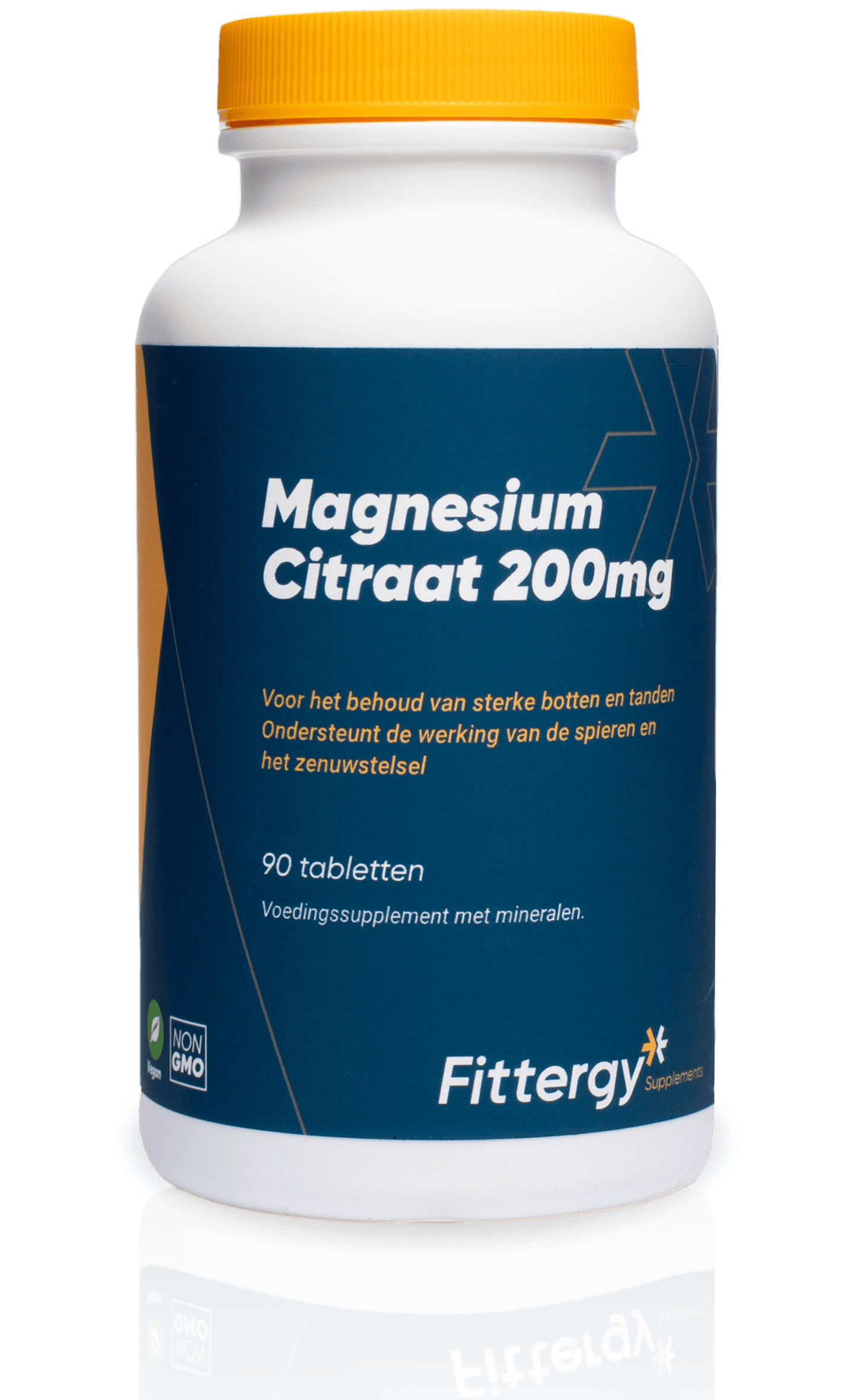 Fittergy Magnesiumcitraat 200mg 90.00 Tabletten