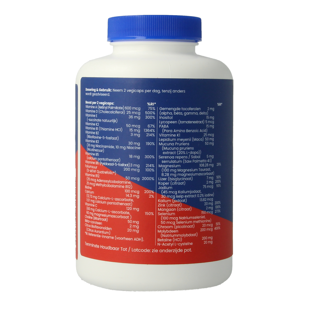 OrthoVitaal Ortho multi man 120.00 Vegetarische capsules