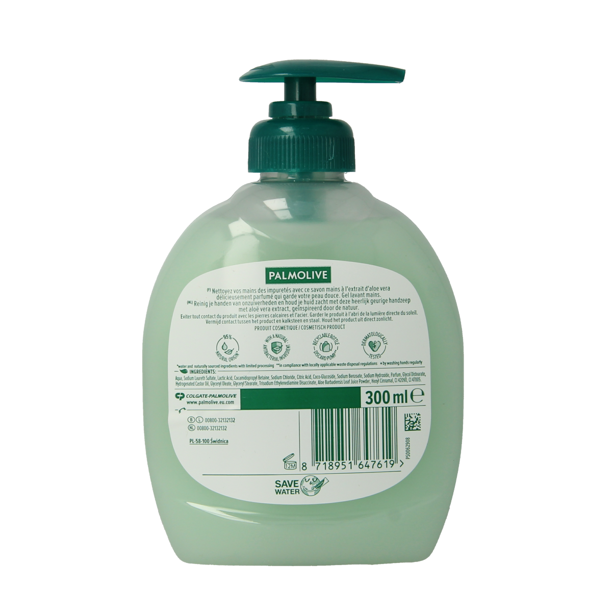 Palmolive Hygieneplus handzeep sensitive 300.00 Milliliter