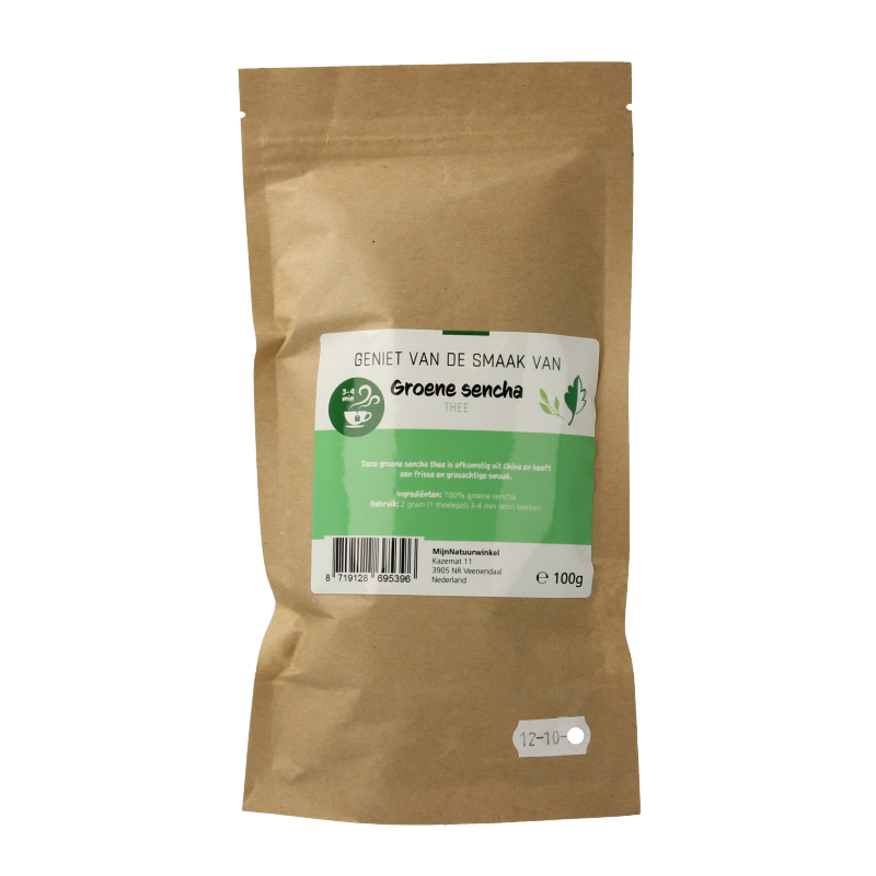 MijnNatuurwinkel Groene sencha thee 100 Gram