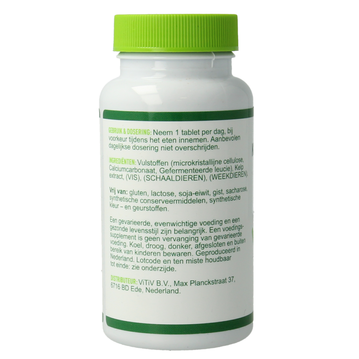 Vitiv Kelp extract 200mcg 200.00 Tabletten
