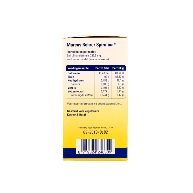 Marcus Rohrer Spirulina 180 Tabletten