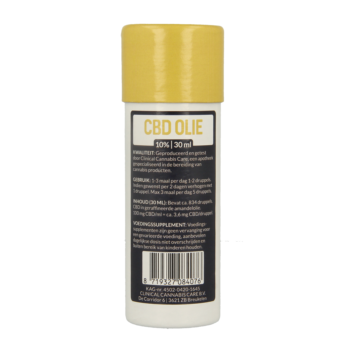 Clinical Cannabi CBD 10% olie 30.00 Milliliter