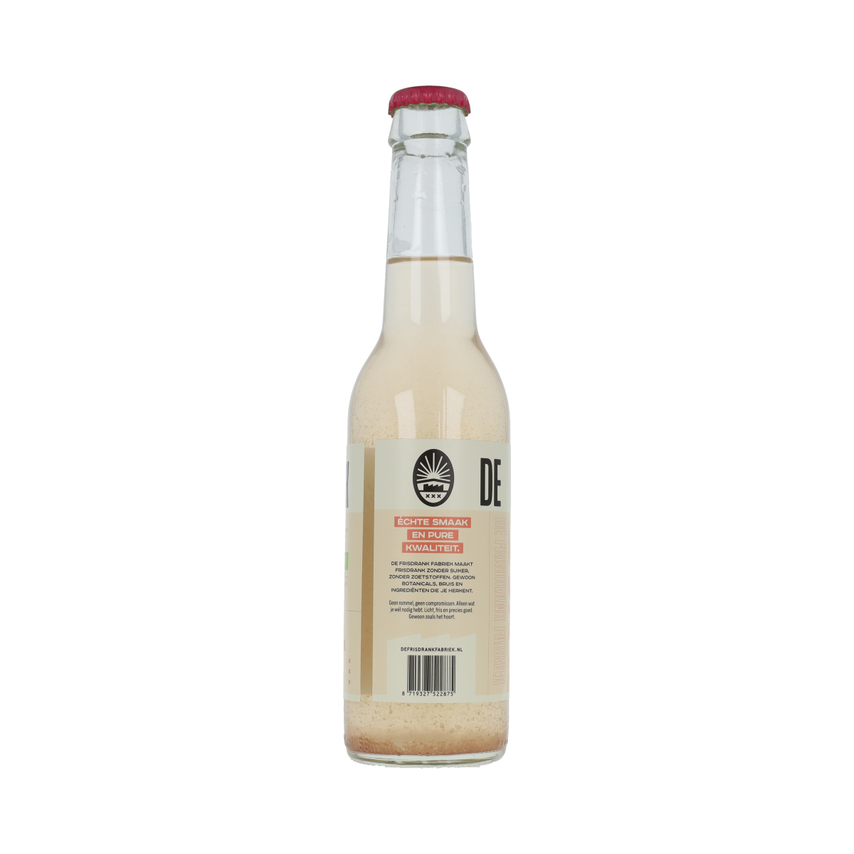 De Frisdrank Fabriek Koolzuurhoudende frisdrank grapefruit suikervr bio 275.00 Milliliter