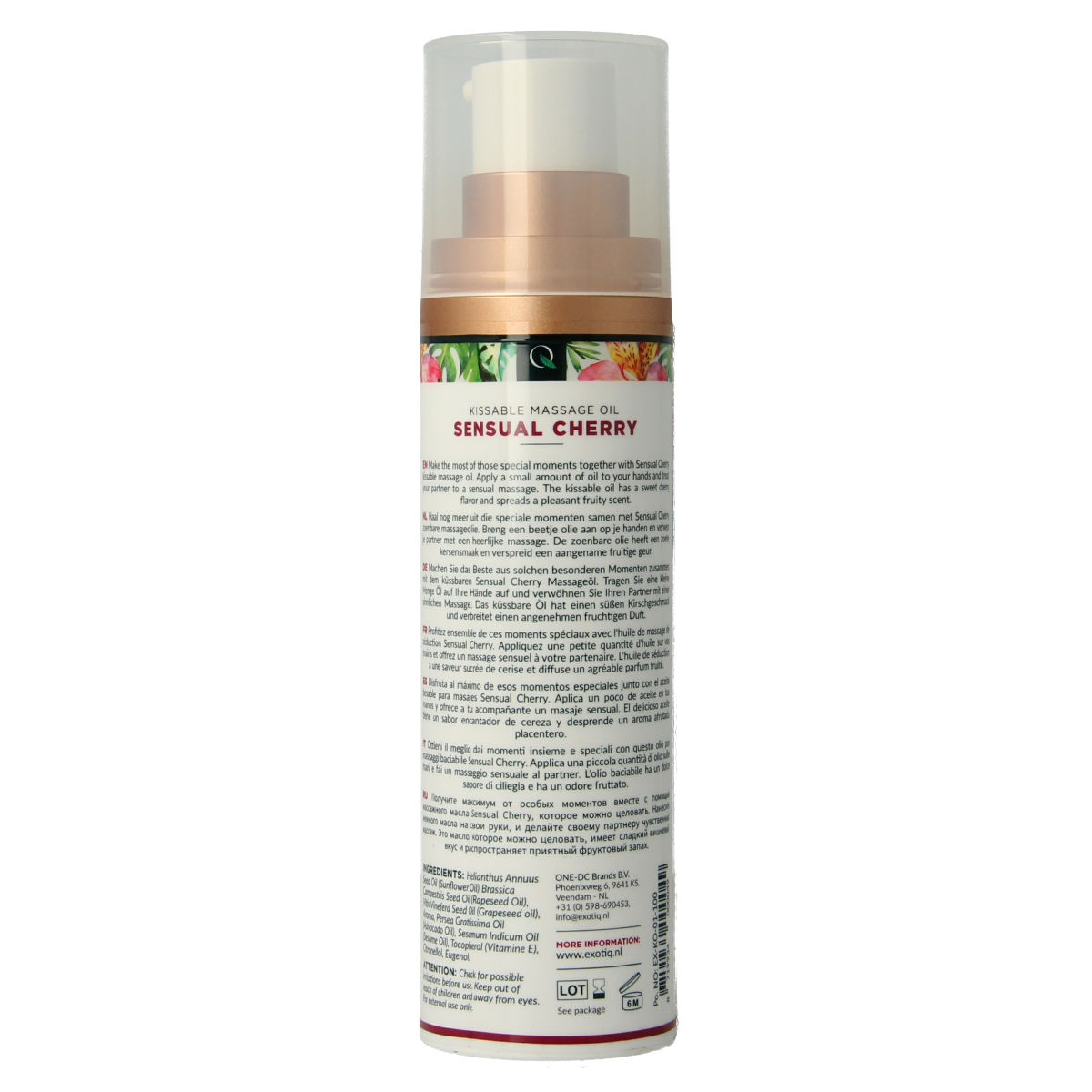 Exotiq Massageolie sensual cherry 100.00 Milliliter