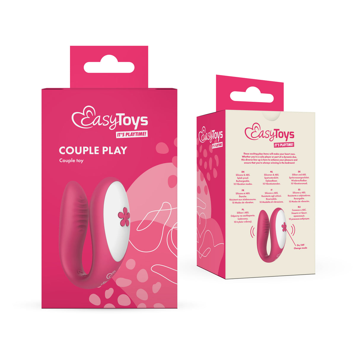 EasyToys Couple play vibrerend 1.00 Stuks
