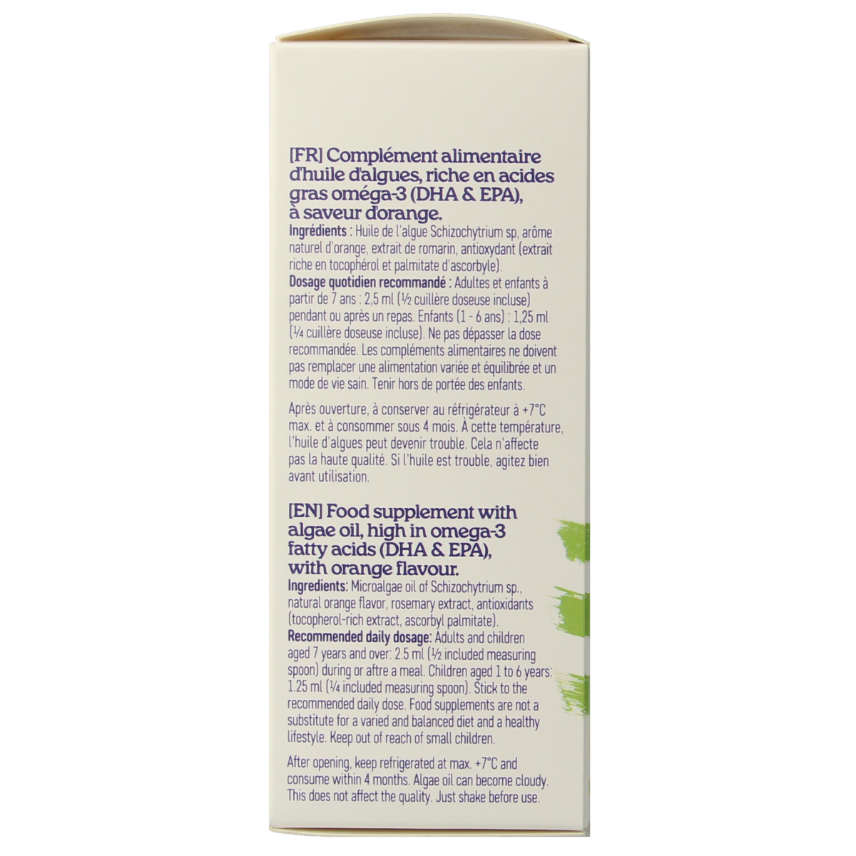 Arctic Blue Algenolie DHA en EPA 150.00 Milliliter