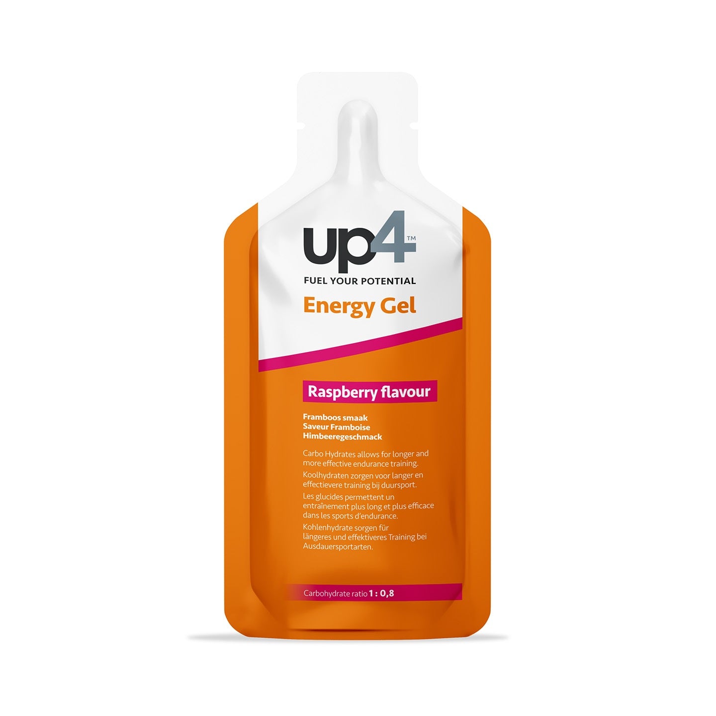 UP4 Energy gel raspberry 55.00 Gram