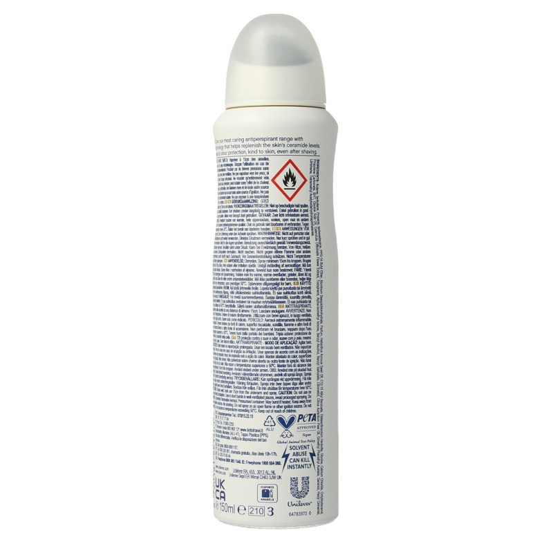 Dove Deodorant spray advanced acai & waterlily 150.00 Milliliter
