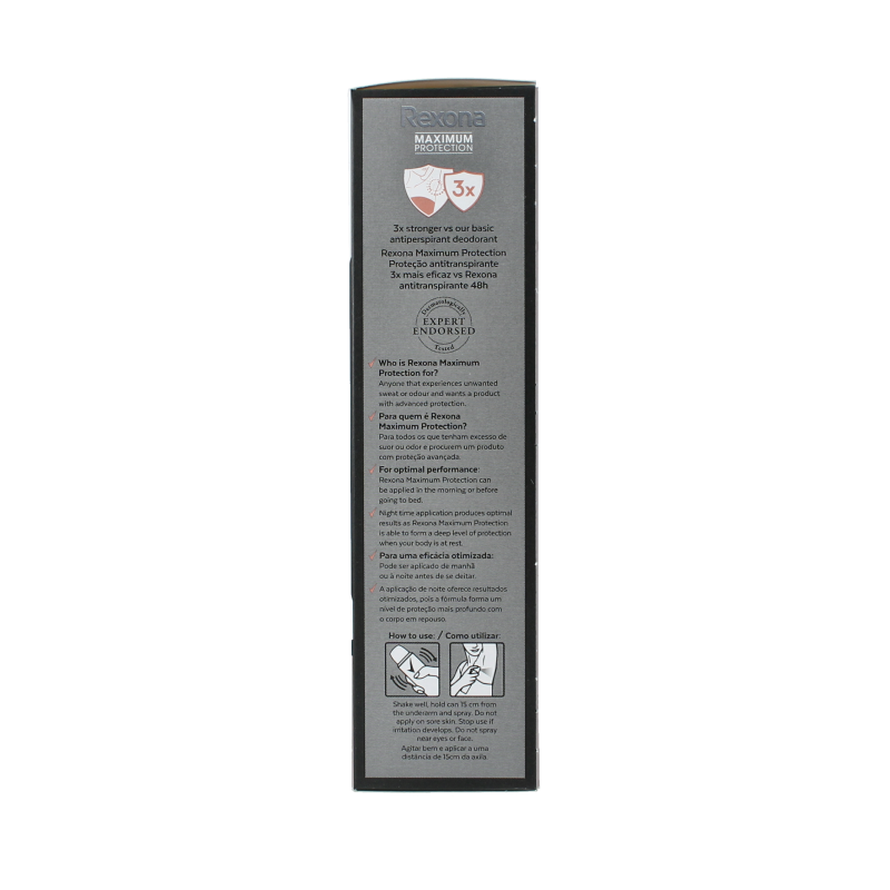 Rexona Deodorant spray max pro invisible 150 Milliliter