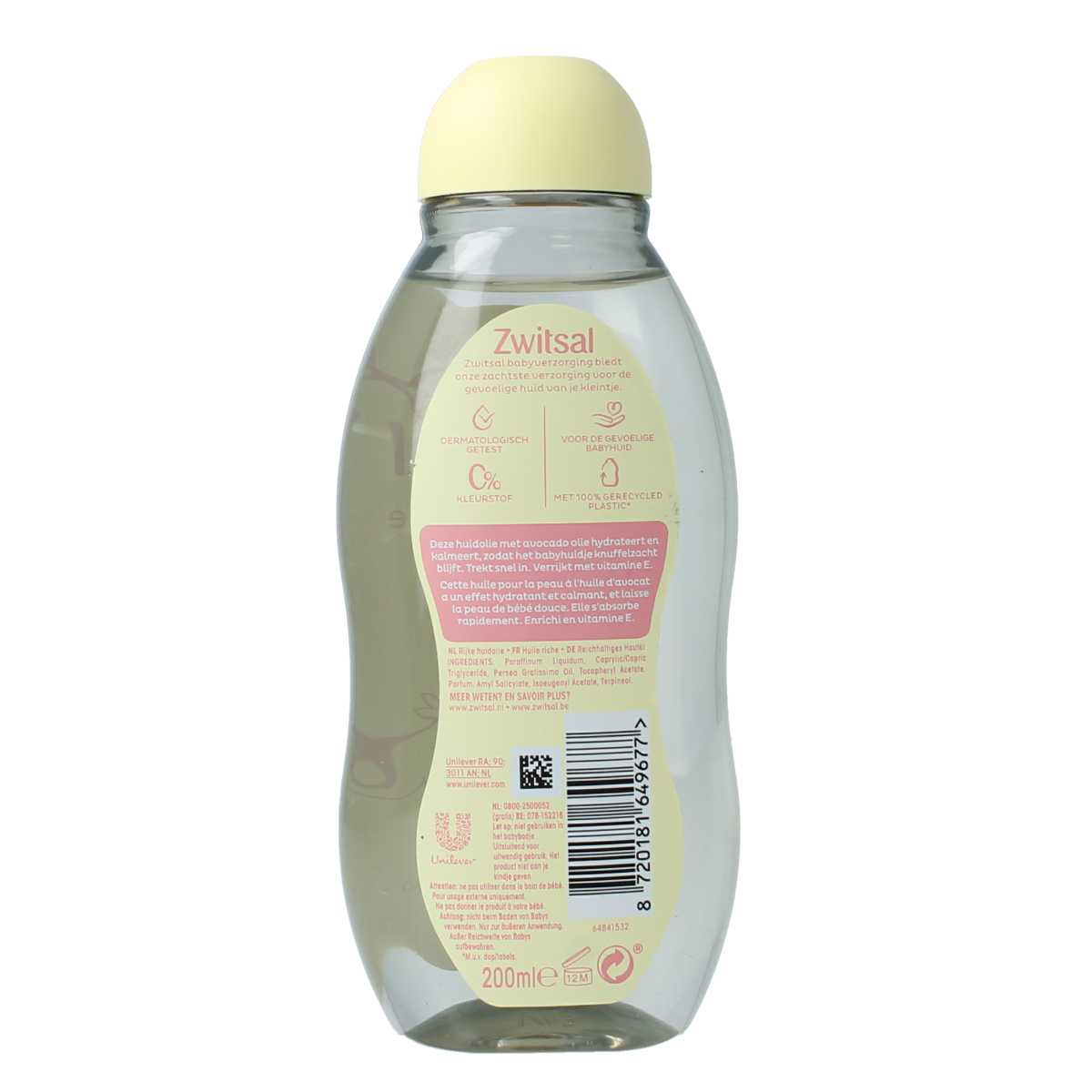 Zwitsal Rijke olie 200.00 Milliliter