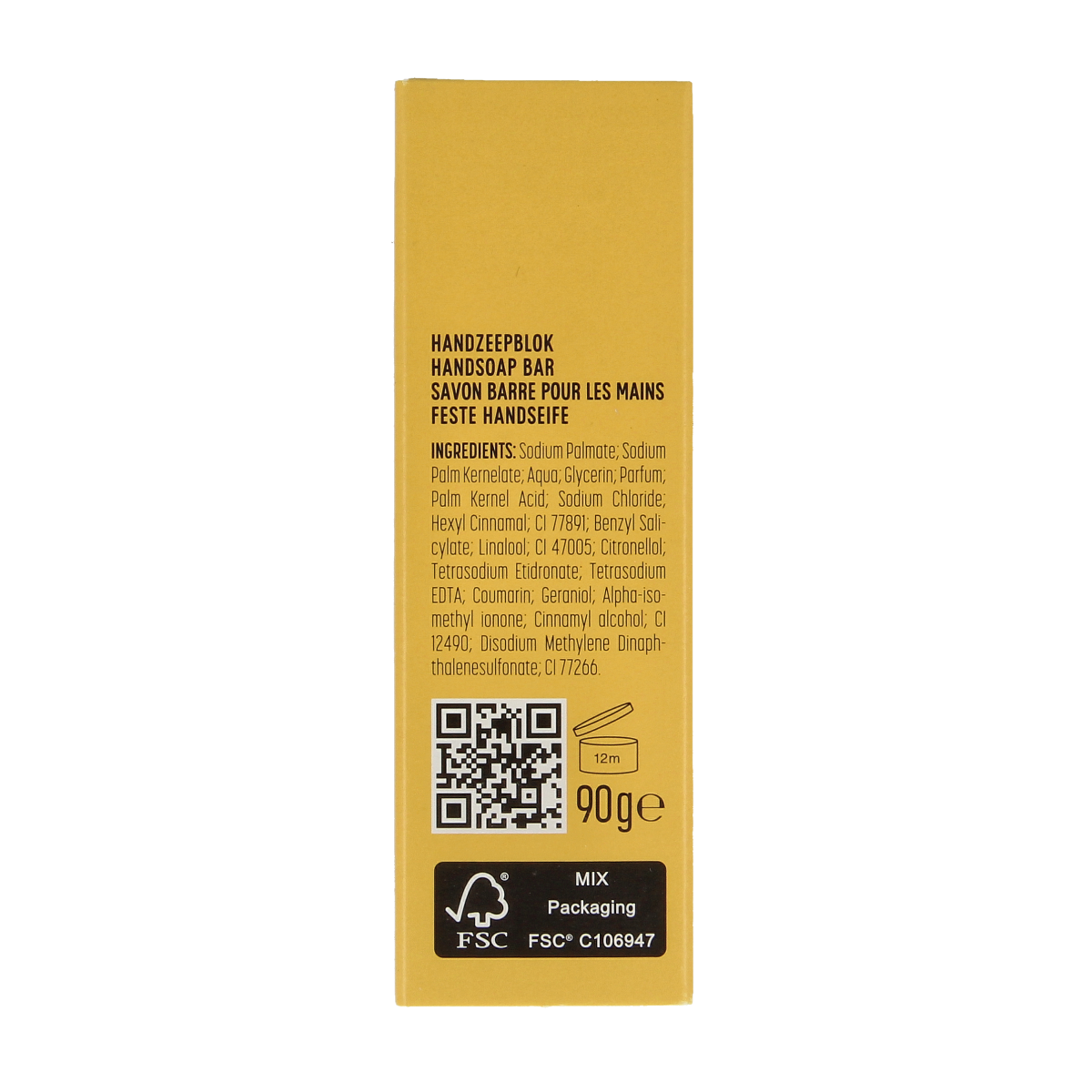 Marcel's Green Soap Handzeep bar vanille & kersenbloesem 90.00 Gram