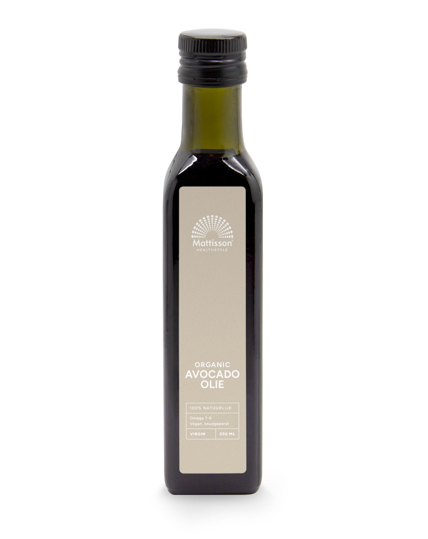 Mattisson Avocado olie virgin koudgeperst bio 250 Milliliter