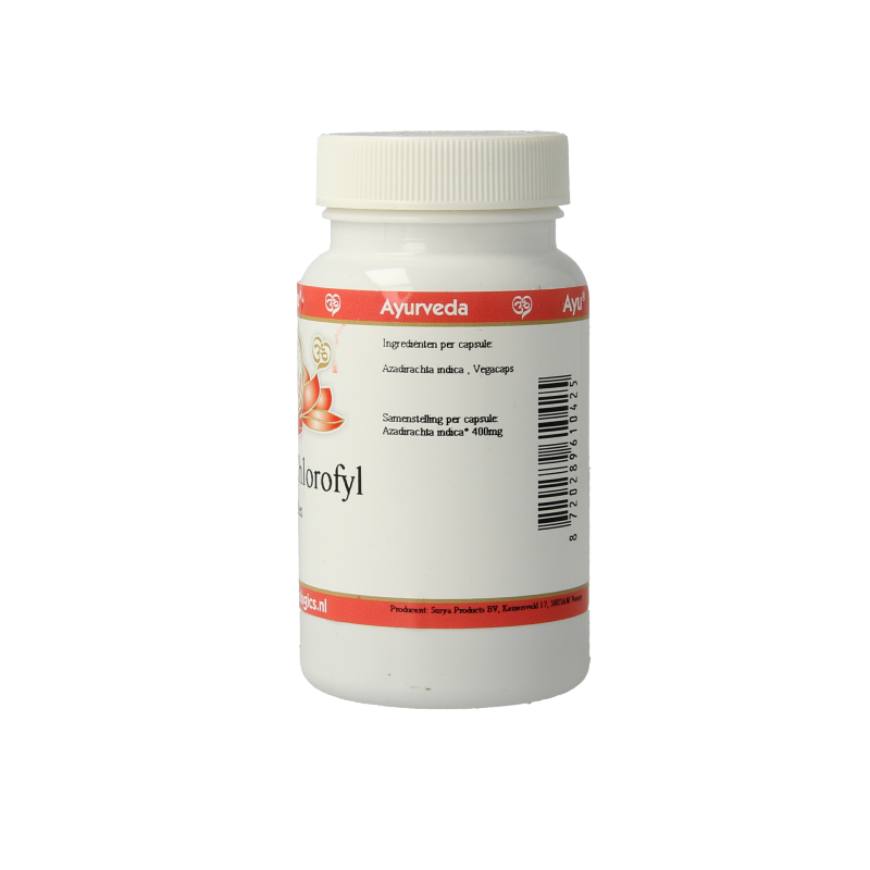 Ayurveda BR Ayu neem chlorofyl 60.00 Vegetarische capsules
