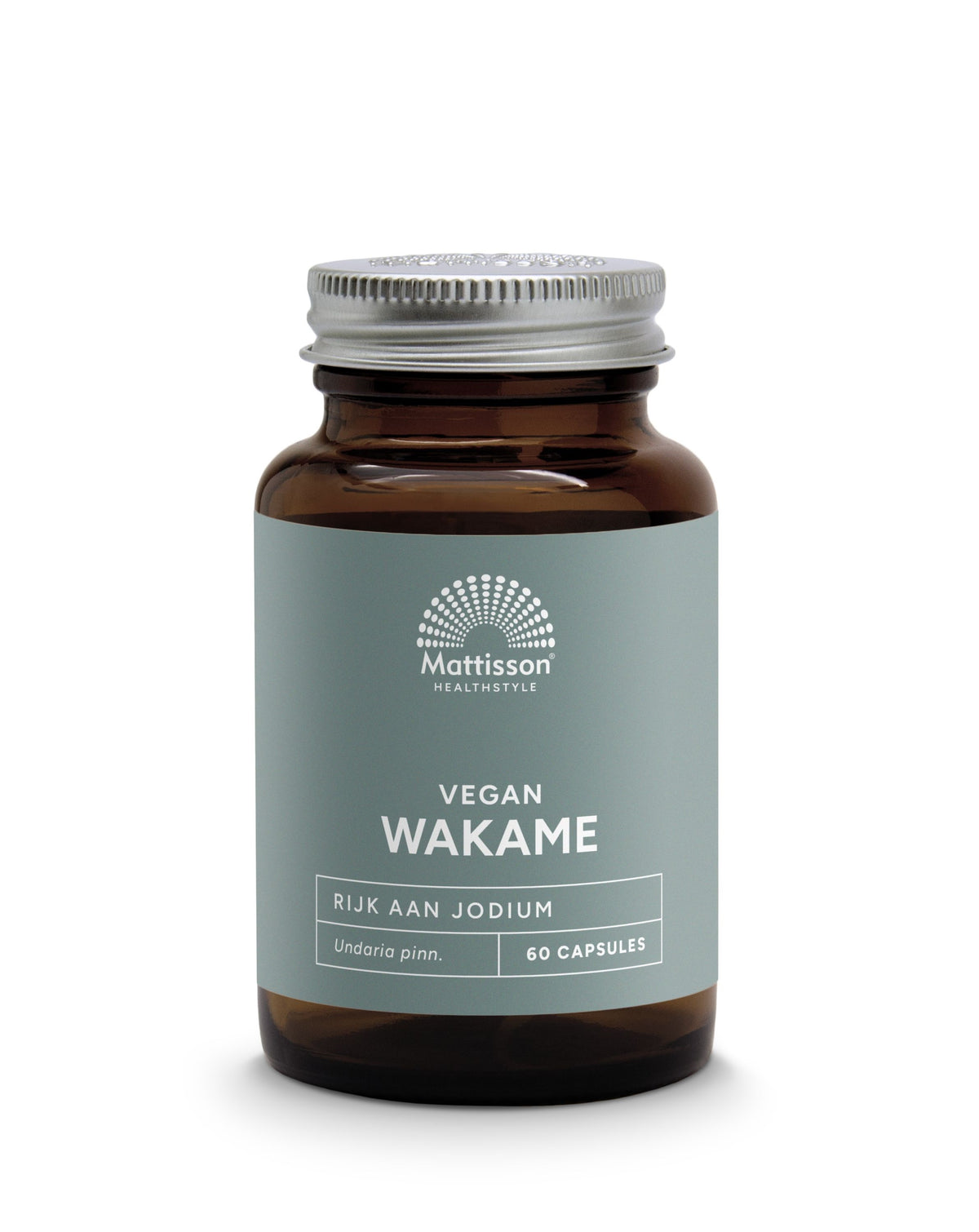 Mattisson Wakame 1000mg bevat jodium 60.00 Vegetarische capsules
