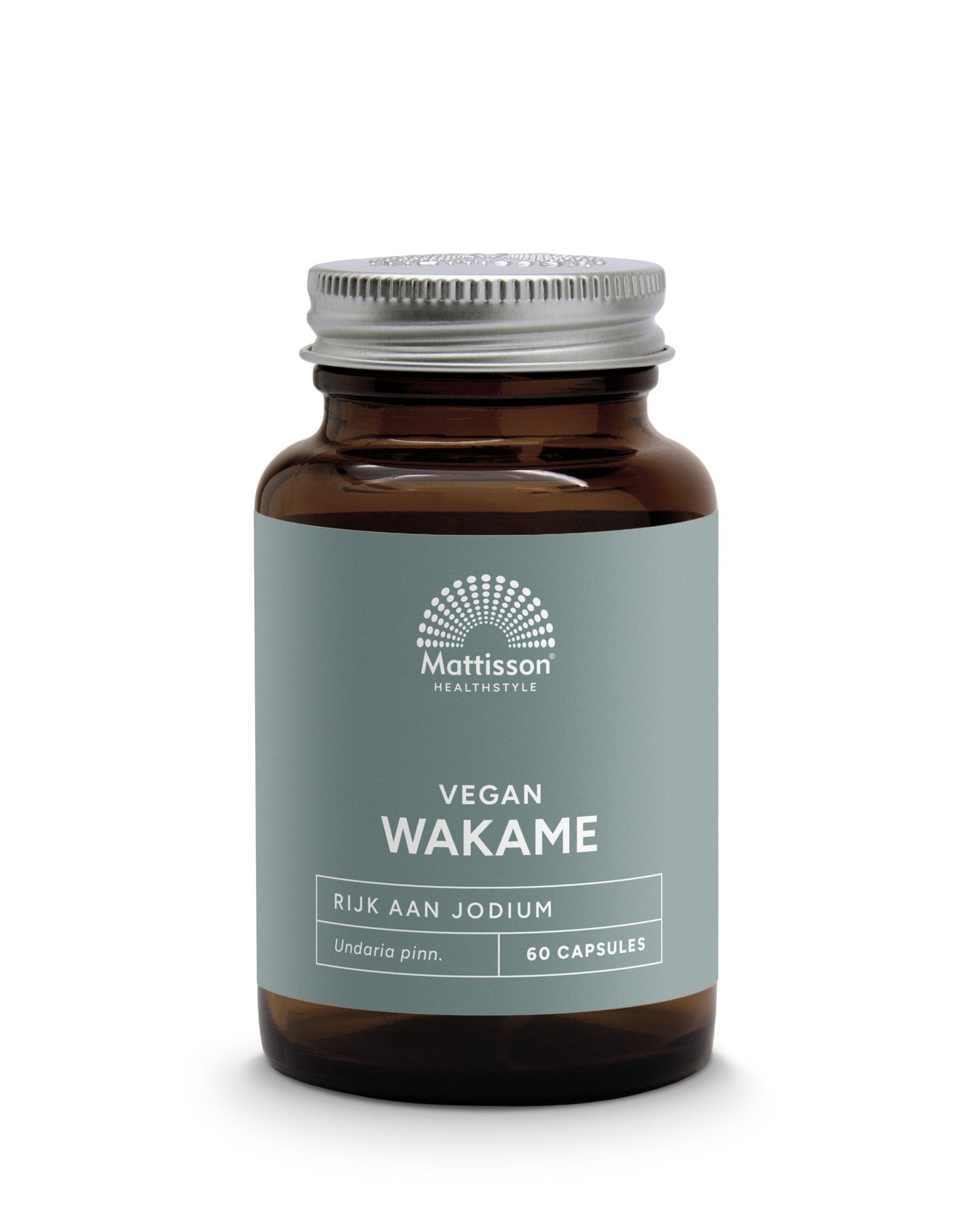 Mattisson Wakame 1000mg bevat jodium 60.00 Vegetarische capsules