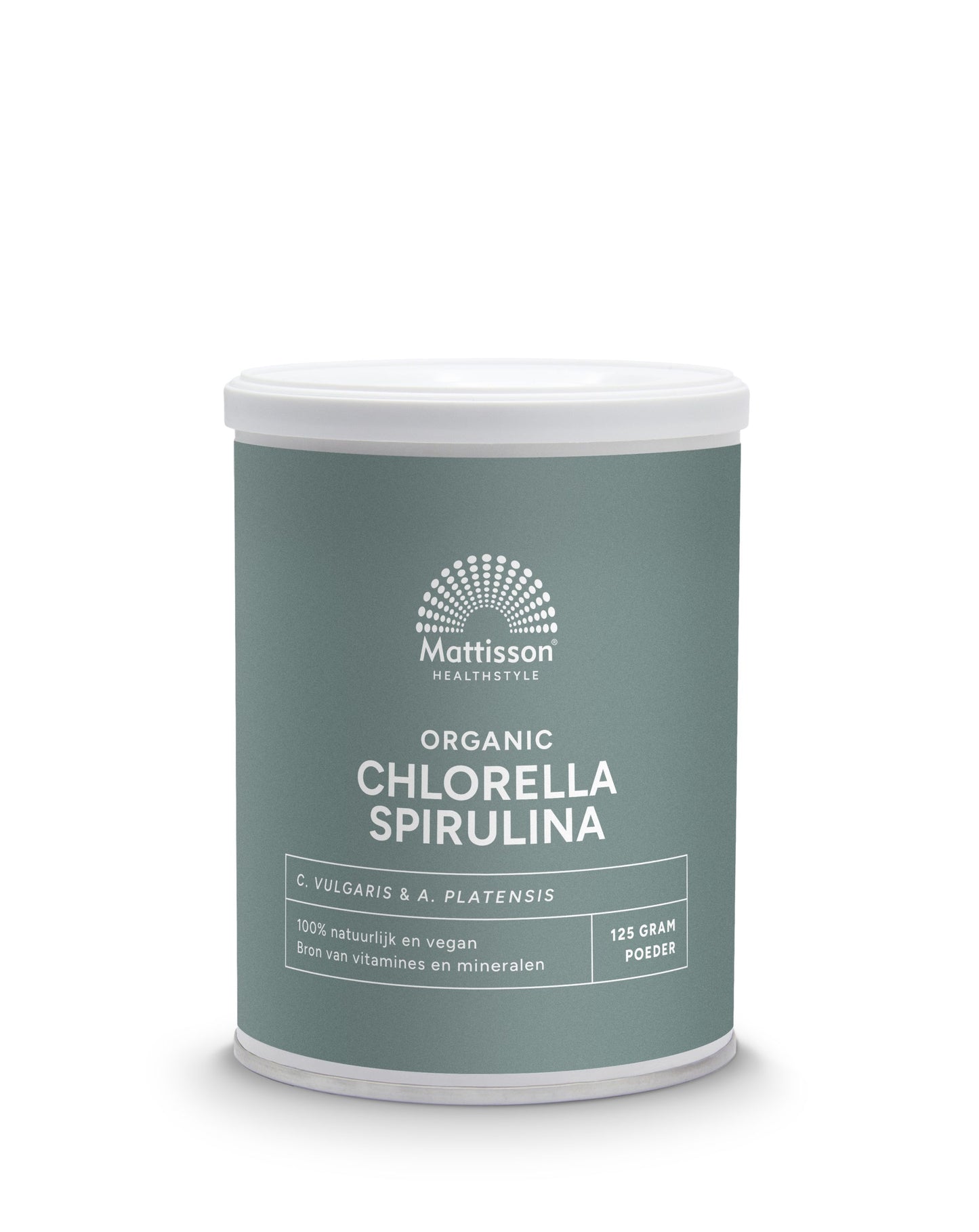 Mattisson Organic chlorella spirulina 125.00 Gram