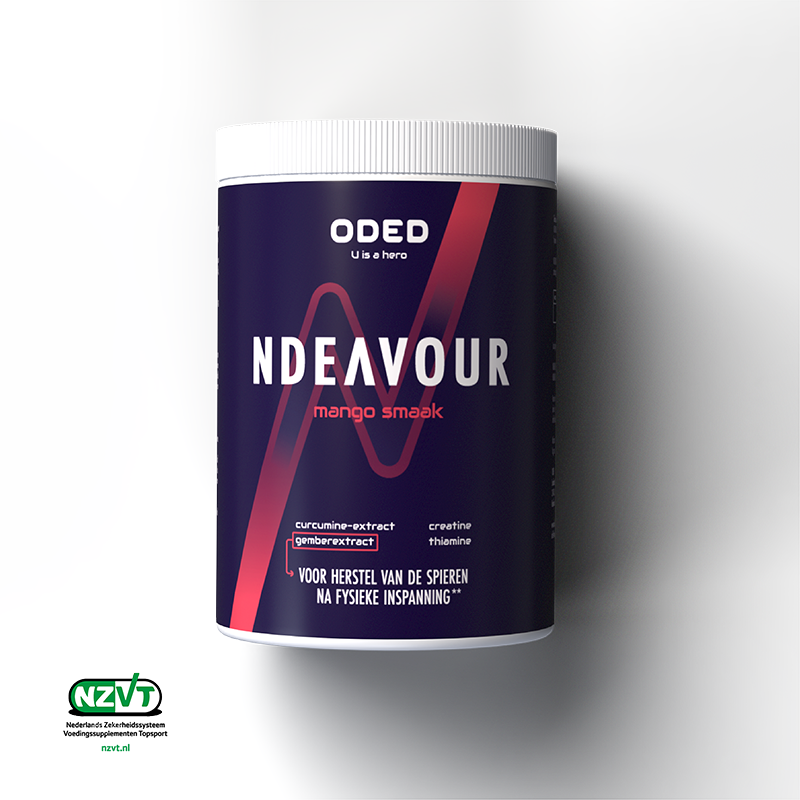ODED Creatine hersteldrank ndeavour mango 504 Gram