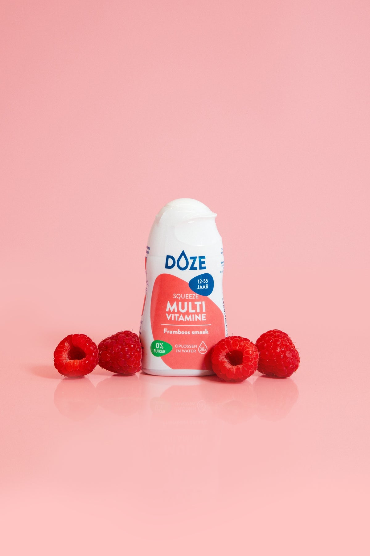 Doze Multi Framboos - vloeibare multivitamine 50.00 Milliliter