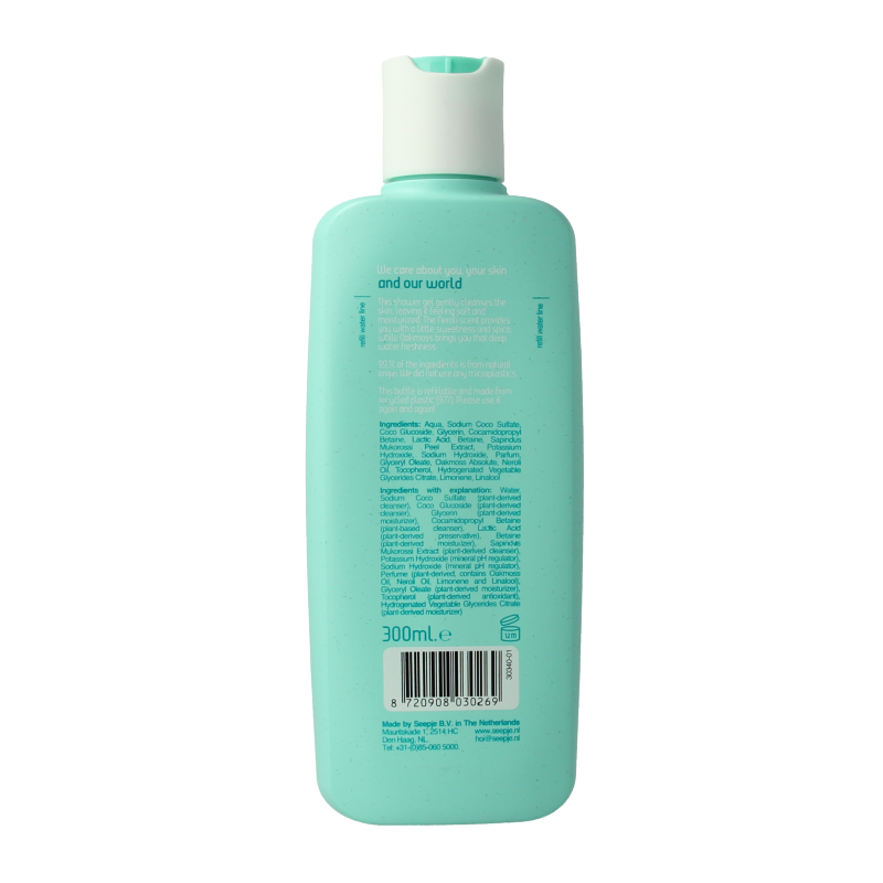 Seepje Showergel oakmoss and neroli 300 Milliliter