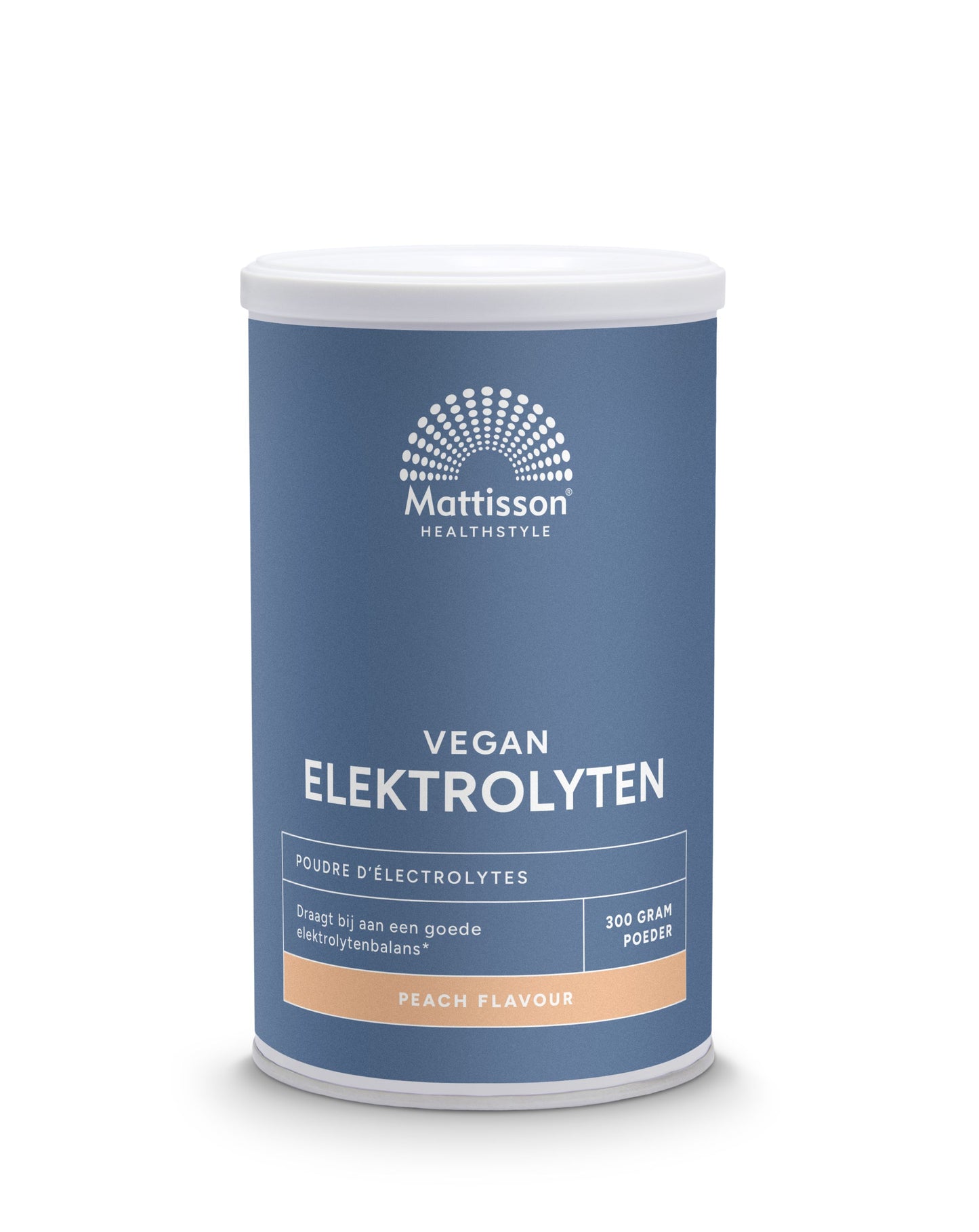 Mattisson Elektrolyten poeder perzik 300.00 Gram