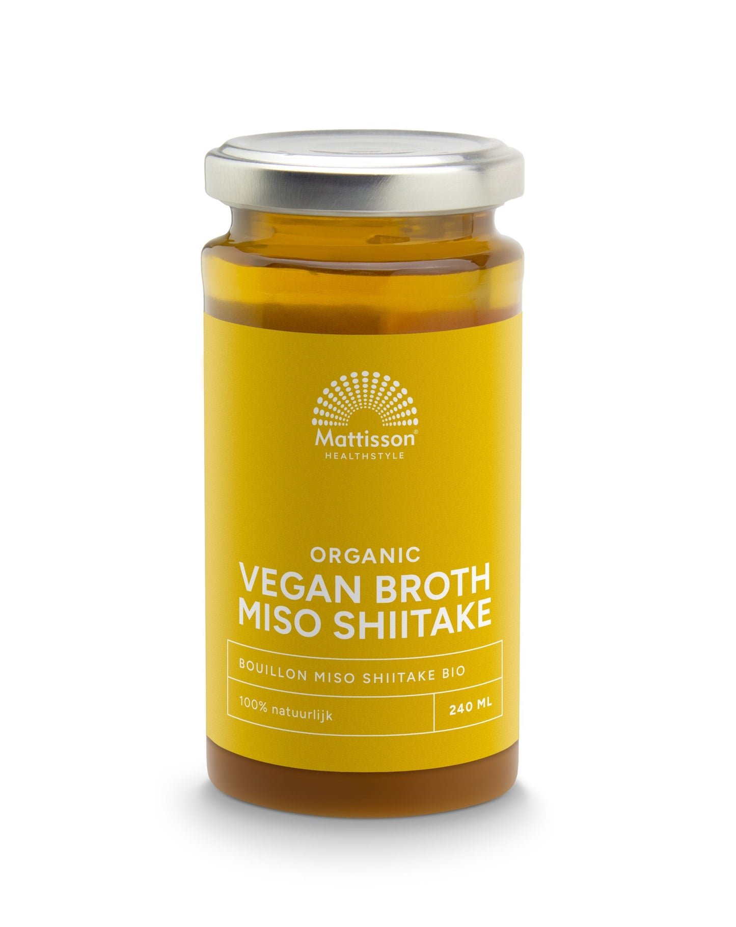 Mattisson Organic miso bone broth 240 Milliliter