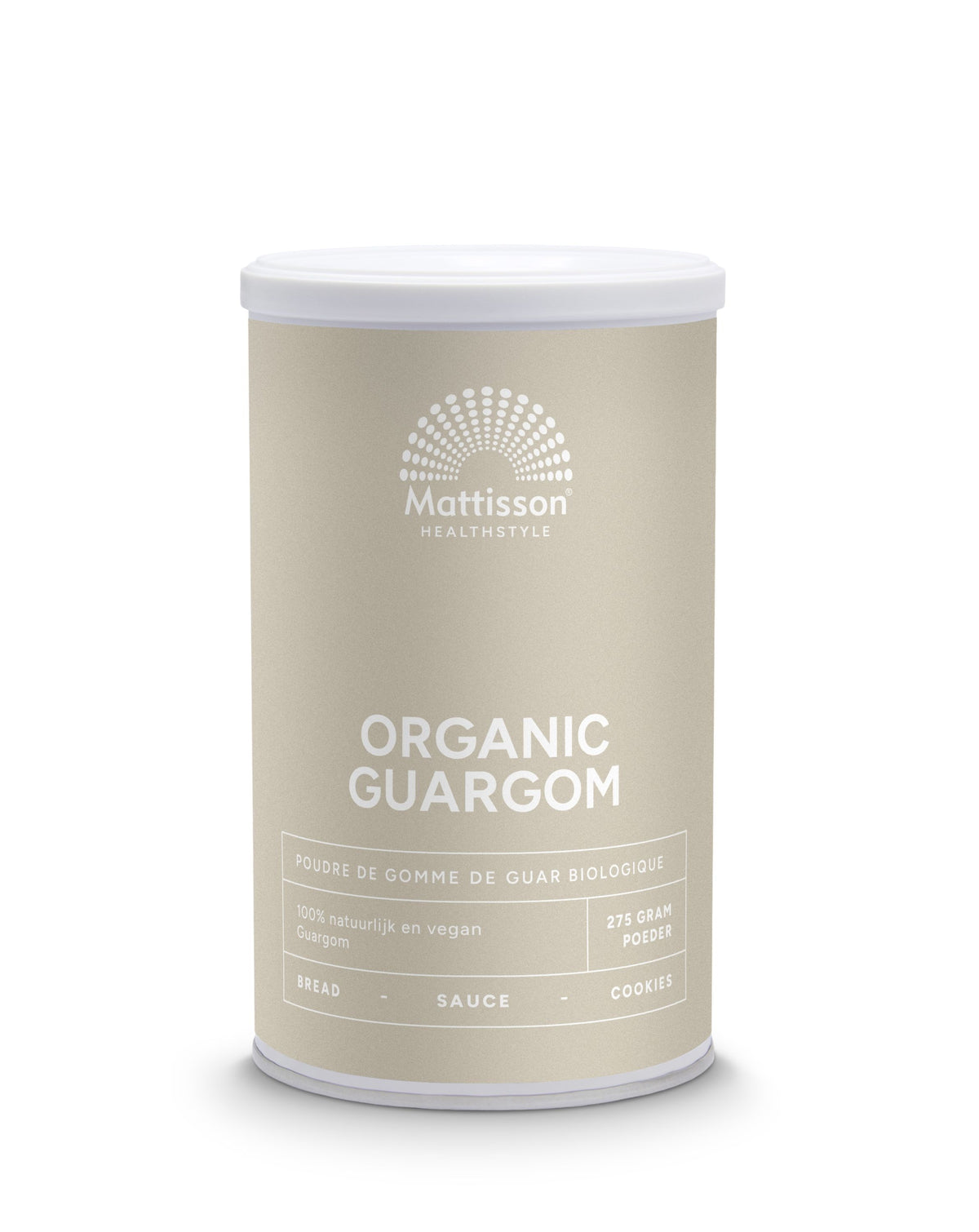 Mattisson Guargom poeder bio 275.00 Gram