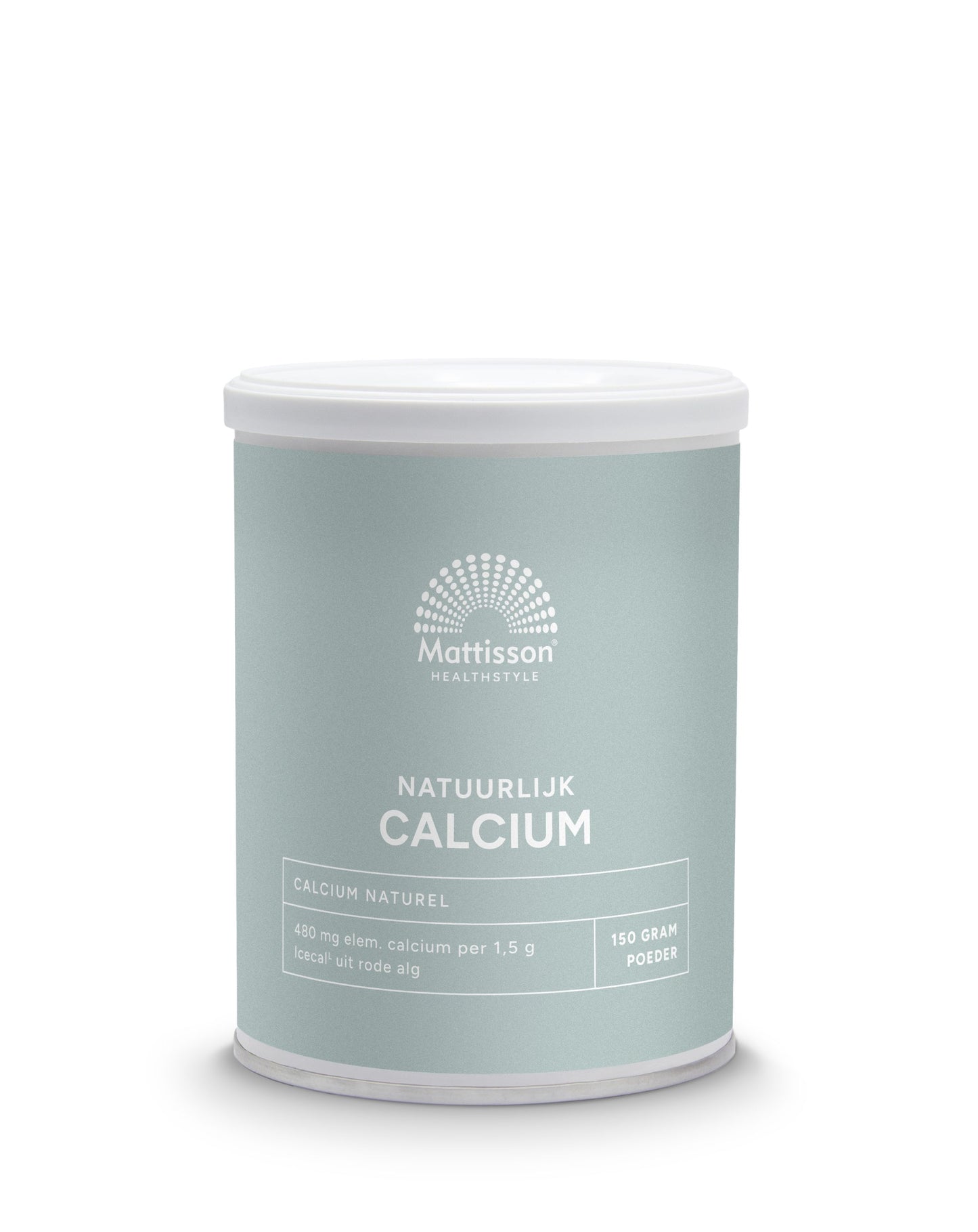 Mattisson Natuurlijk calcium icecal 480mg 60.00 Capsules