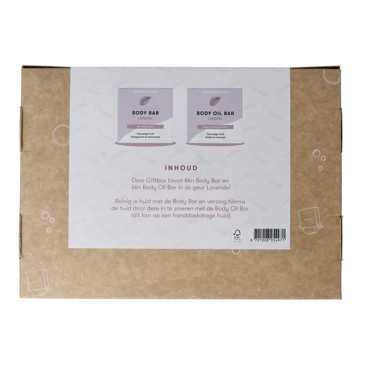 Shampoobars Giftbox een relax moment voor jou 1.00 Set