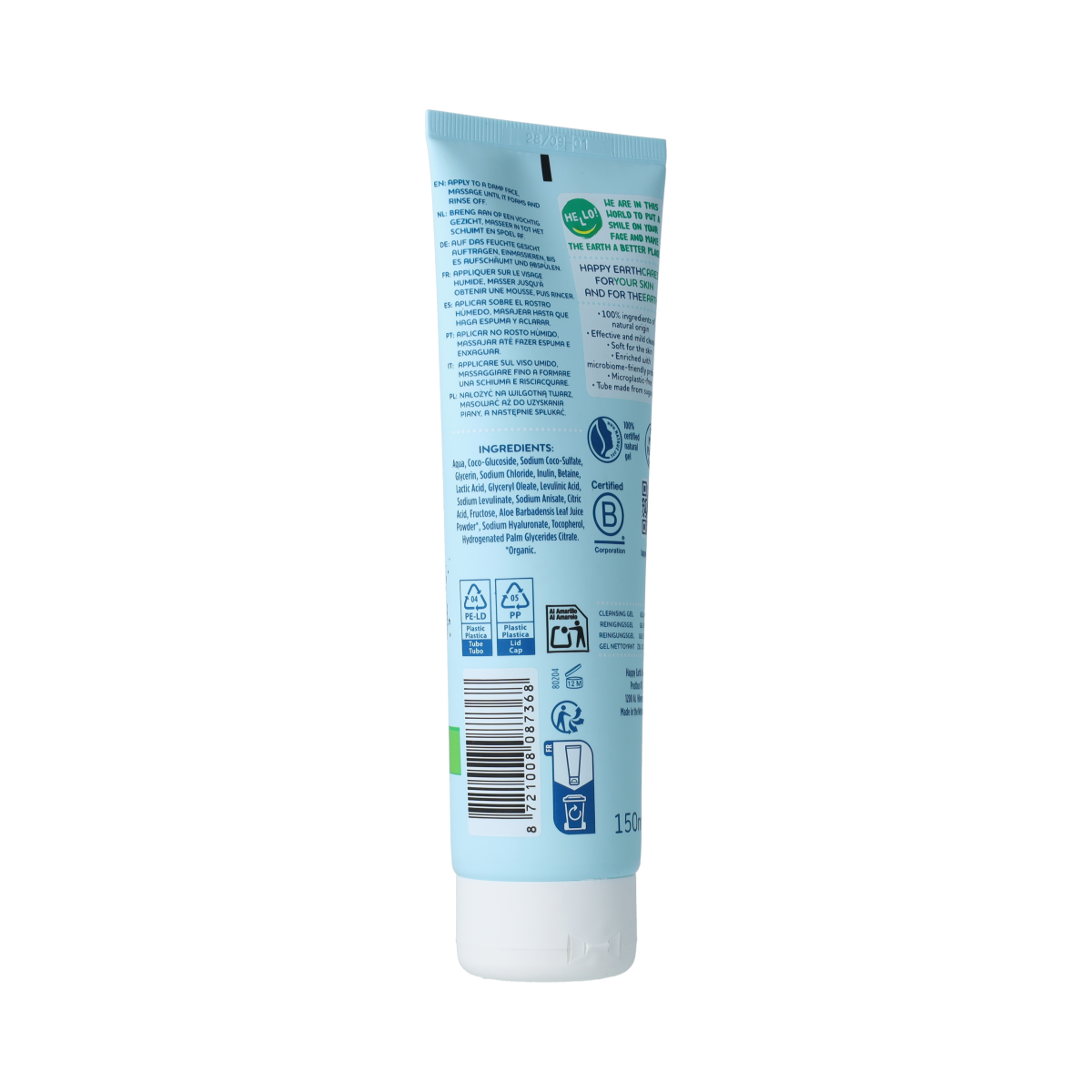Happy Earth Happy Earth Purifying cleansing gel 150.00 Milliliter